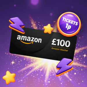 Win a £100 Amazon voucher for 1p