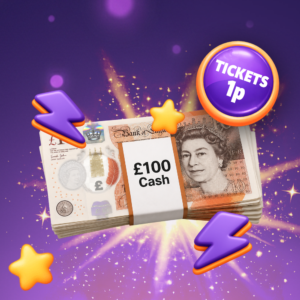 Win £100 Cash for 1p