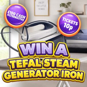 Win a Tefal Steam Generator Iron