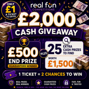 £2,000 Cash Giveaway