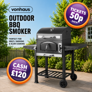 Win a VonHaus Charcoal BBQ