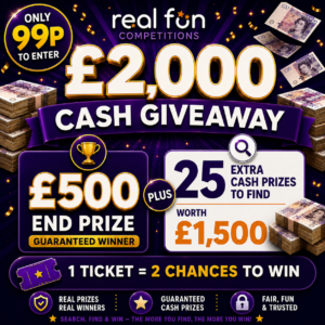 £2,000 Cash Giveaway