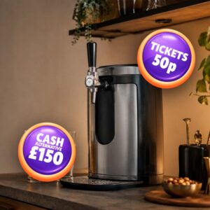 Win a Baridi 5L Beer Draught Dispenser