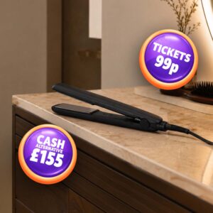 Win CLOUD NINE Wide Iron Hair Straighteners