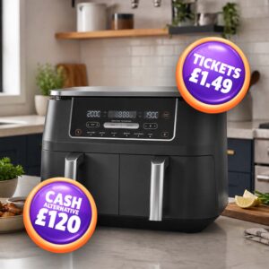 Win a Ninja Foodi Dual Zone Air Fryer or £120 Cash alternative