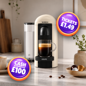 Win a Nespresso Vertuo Plus Coffee Machine