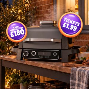 Win a Ninja Woodfire Electric BBQ Grill & Smoker