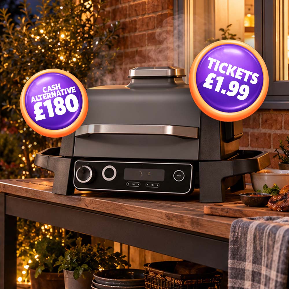 Win a Ninja Woodfire Electric BBQ Grill & Smoker